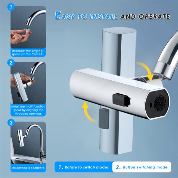 Kitchen Faucet Waterfall - Image 7